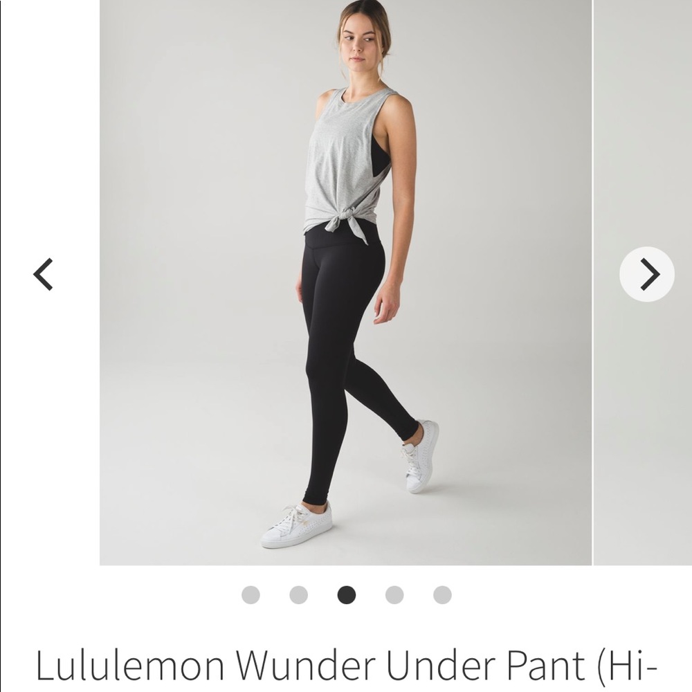 Lululemon Like New Wunder Under HR Pant